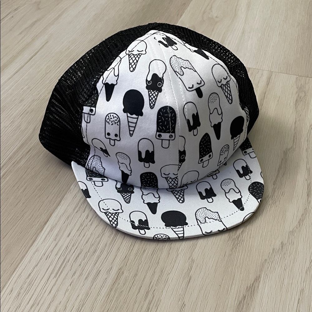 Ice Cream Print Kids Trucker Hat